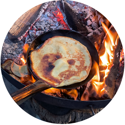 Nemme pandekager for børn