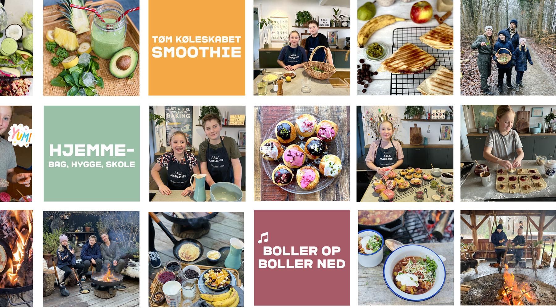 Følg os på Instagram @arladk og få endnu mere inspiration til vinterferiehygge