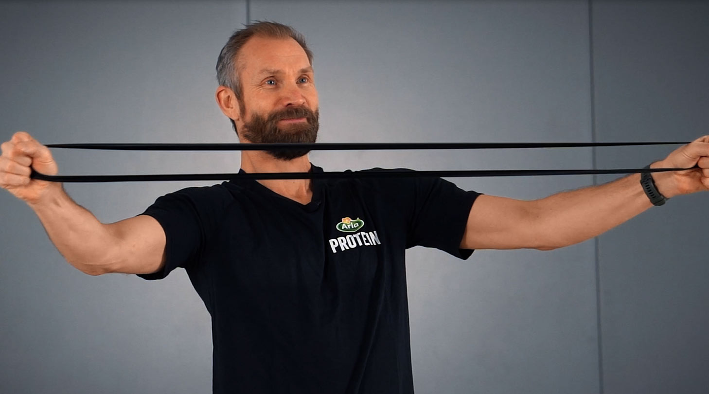 hjemmetræningsøvelser Arla Protein