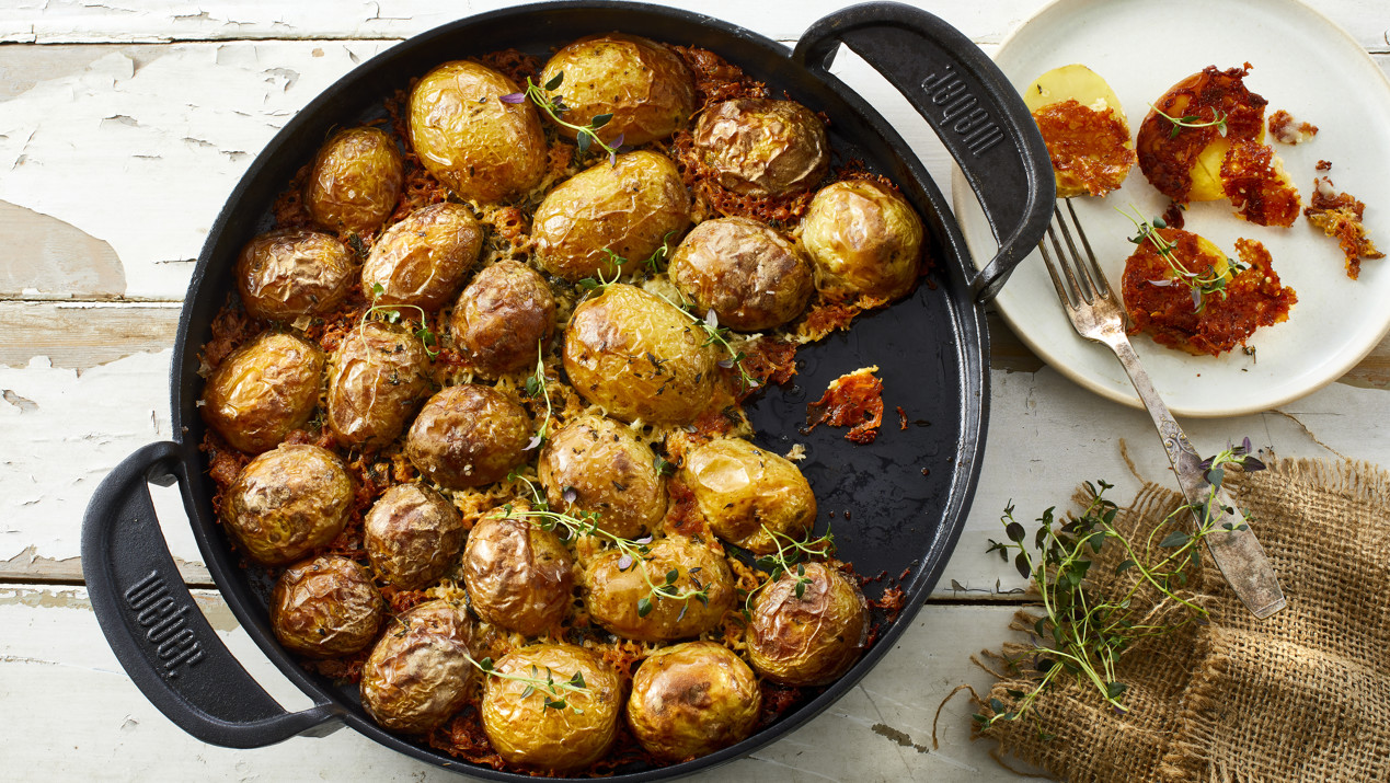 Upside down kartofler