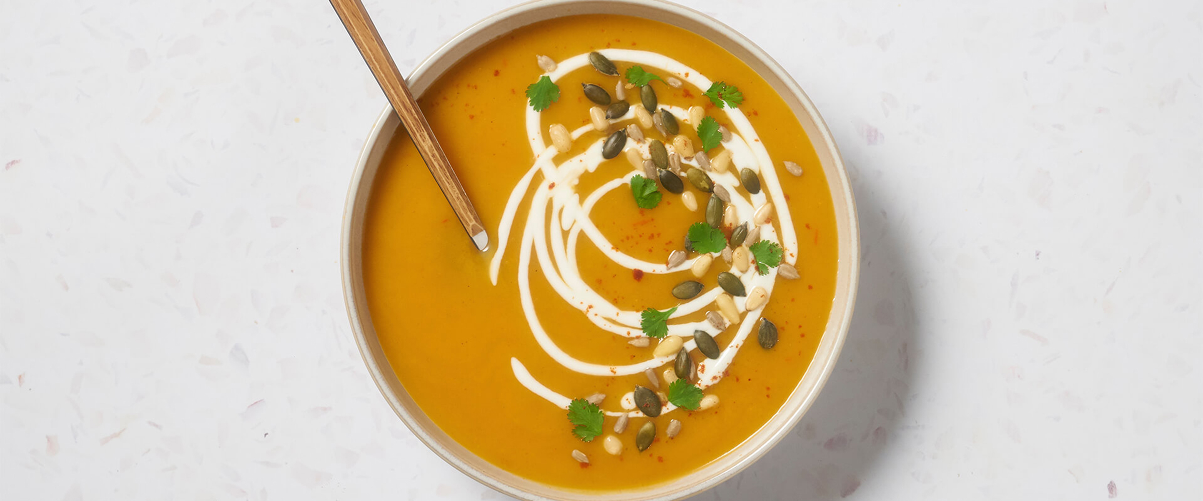 Laktosefri creme fraiche i suppe