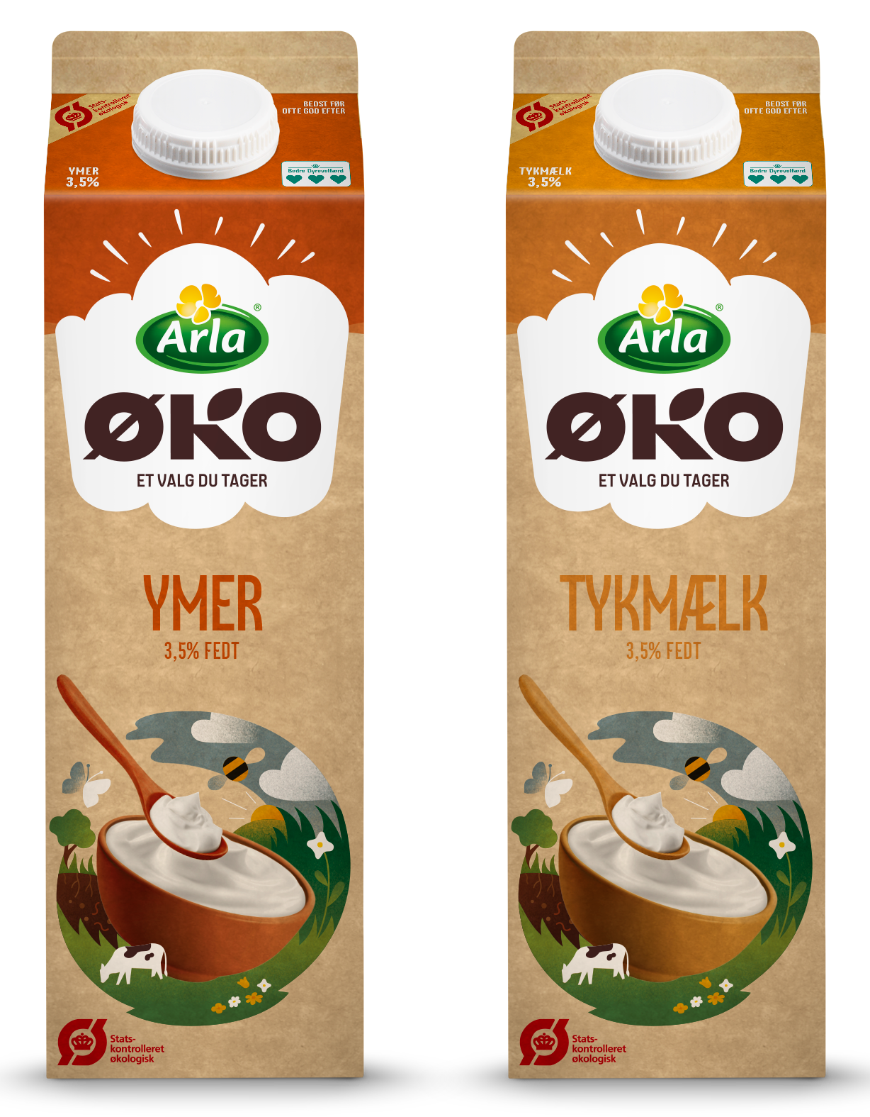 Klassiker på morgenbordet – nyt skud på Arla® ØKO stammen