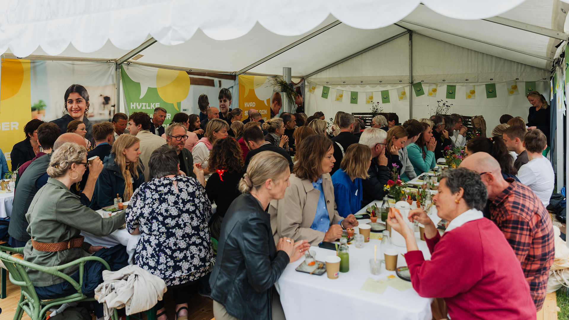 Arlas stand på Folkemødet