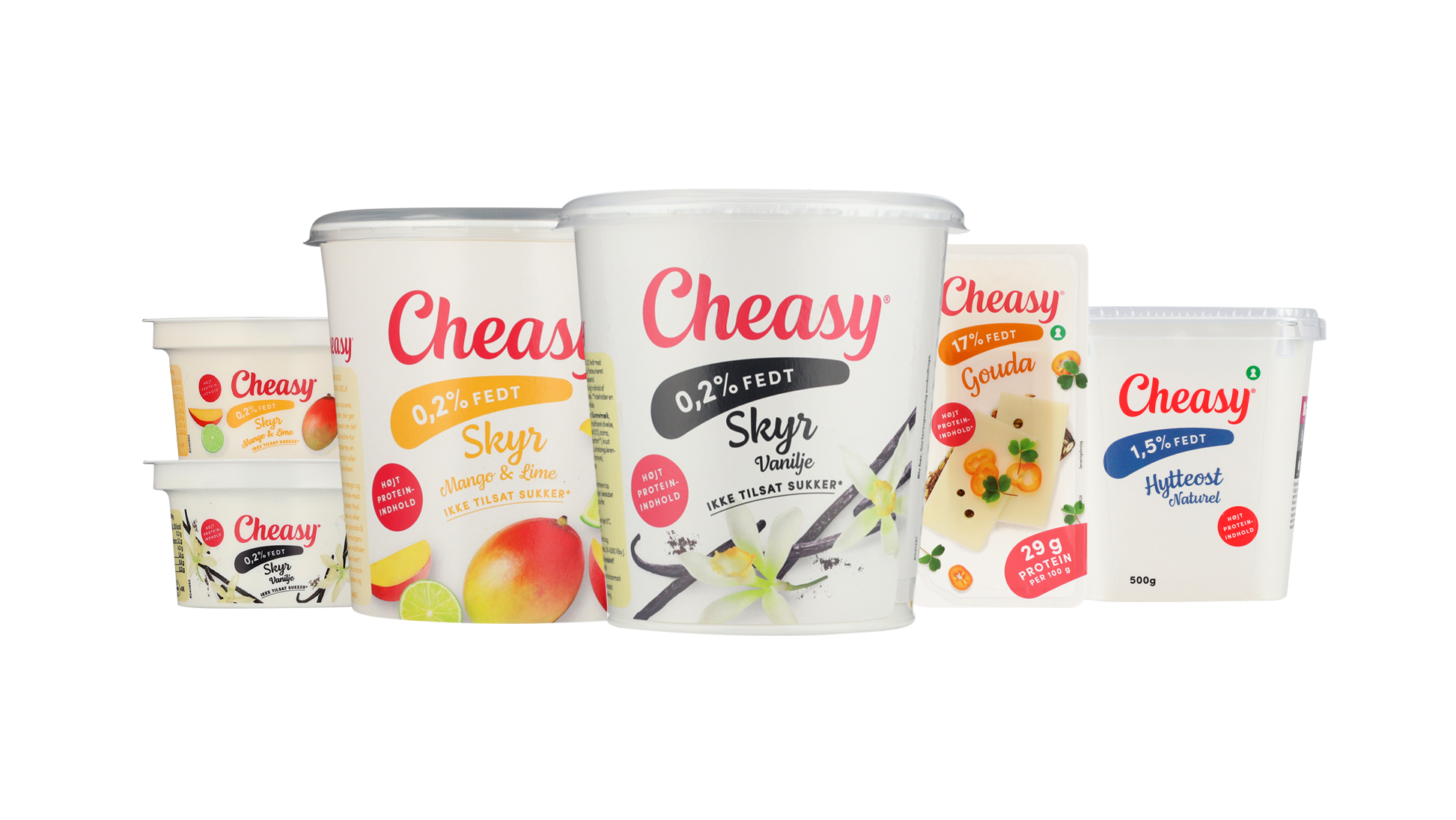 Cheasy® protein til ethvert behov