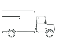 Vi arbejder tæt sammen med vores samarbejdspartnere, der transporterer vores produkter til dit lokale supermarked.