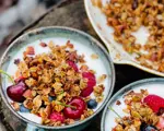 Müsli på bål
