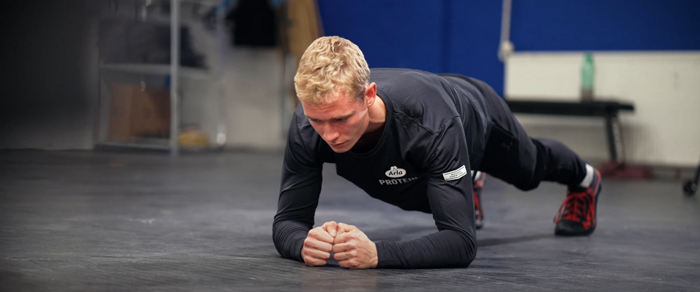 Arla®  Protein crossfit hjemmetræning