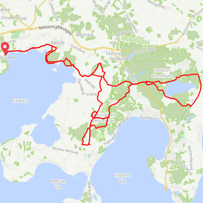 Mols Bjerge - 85 km i masser af bakker