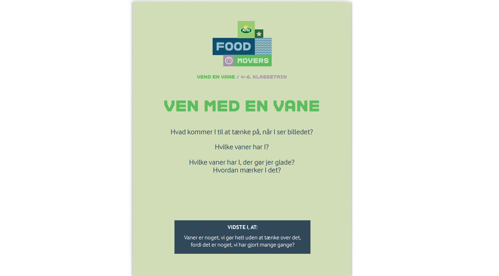 Klasse-talks 4. – 6.