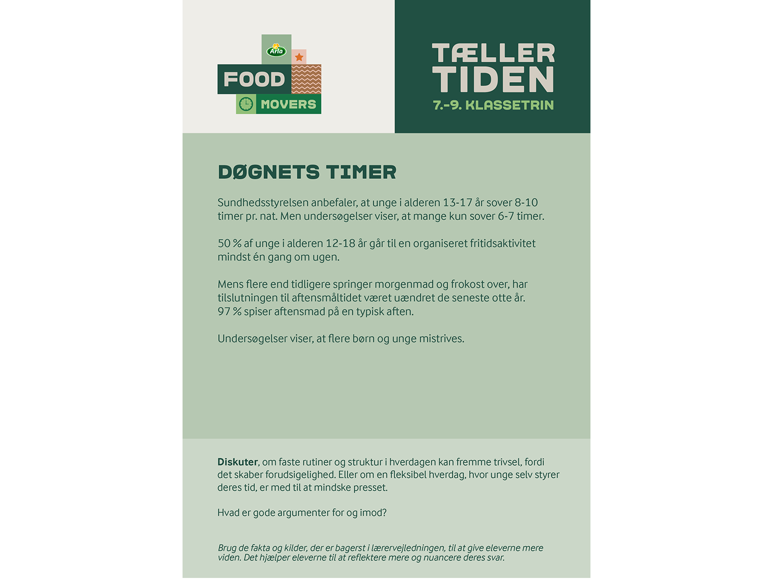 Klasse-talks 7.-9. Klasse