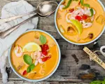 Krabbesuppe af egen fangst