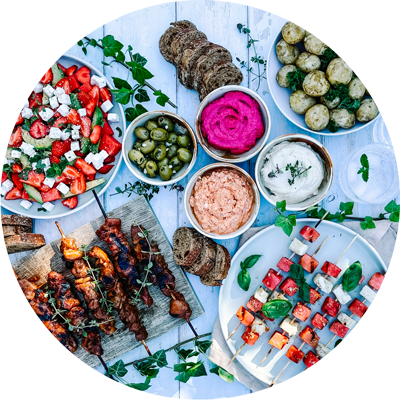 Forslag til grillmenuer