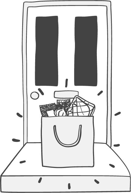 Få dine varer leveret lige til hoveddøren