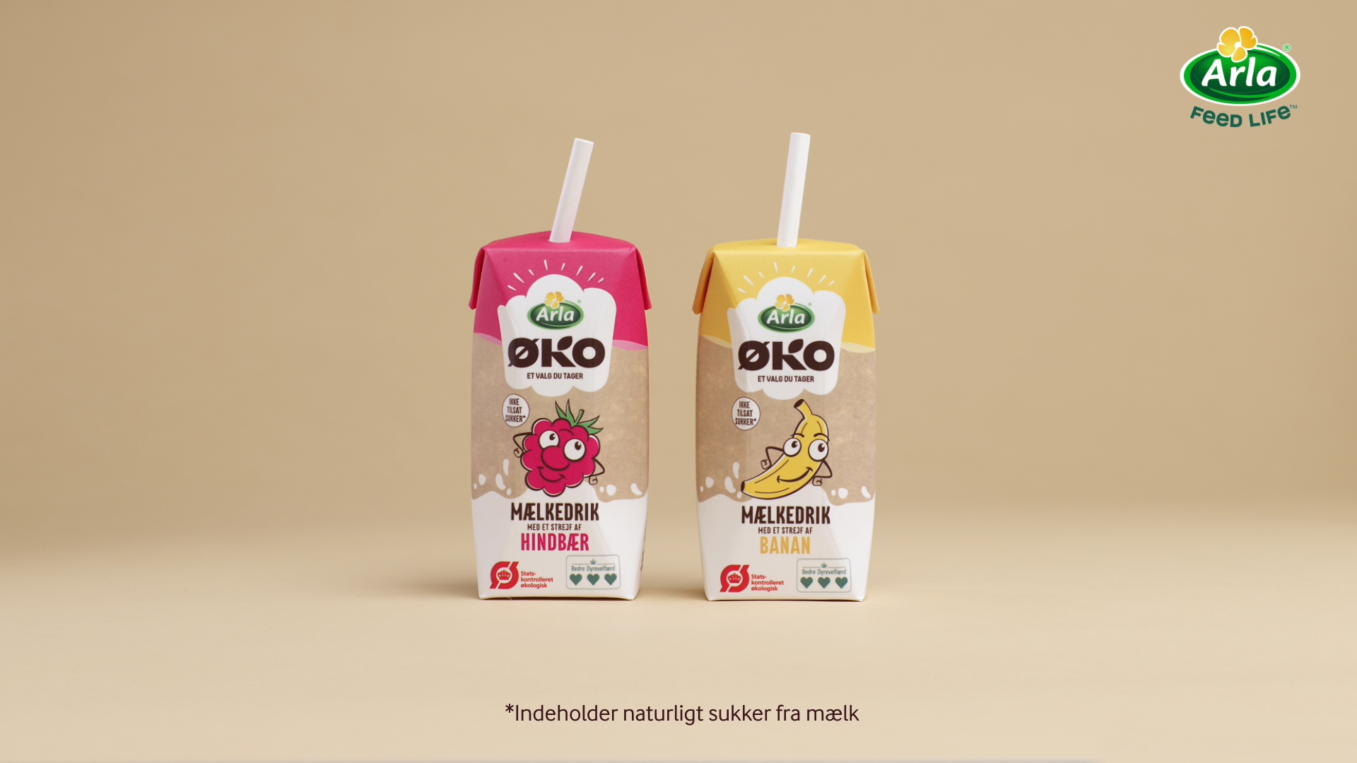 Nyhed! Vi har leget med mælken - og givet den et strejf af smag