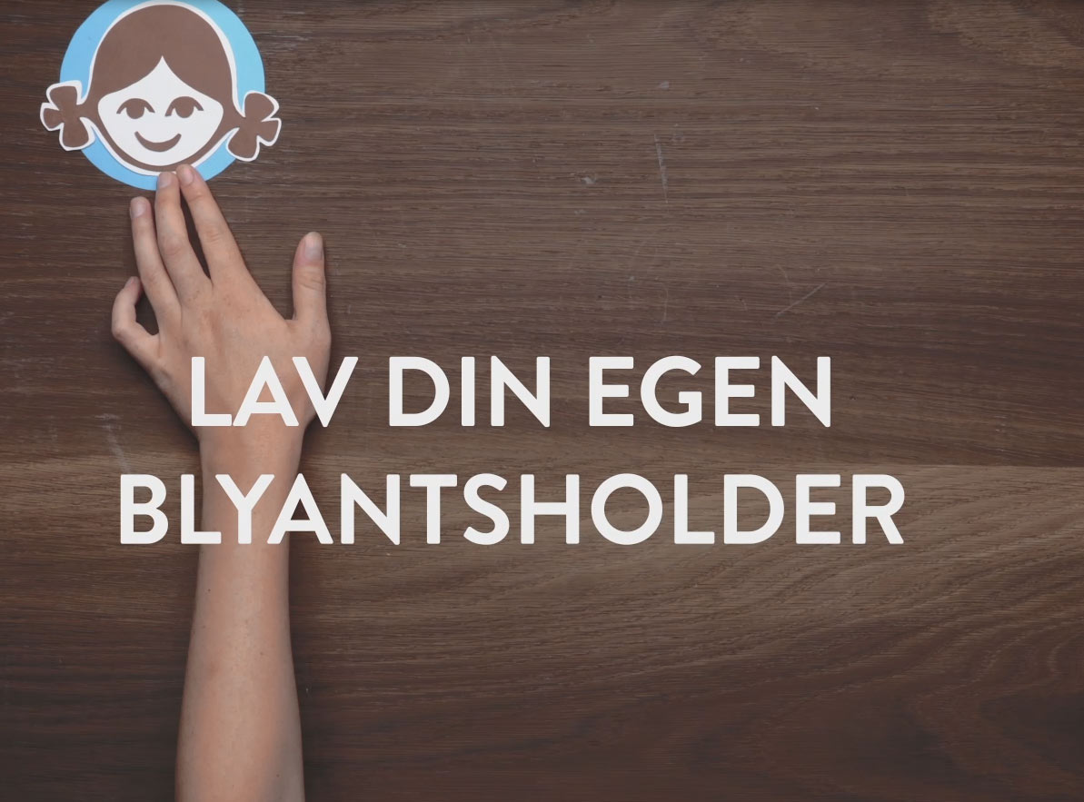 Klip en kakao-holder