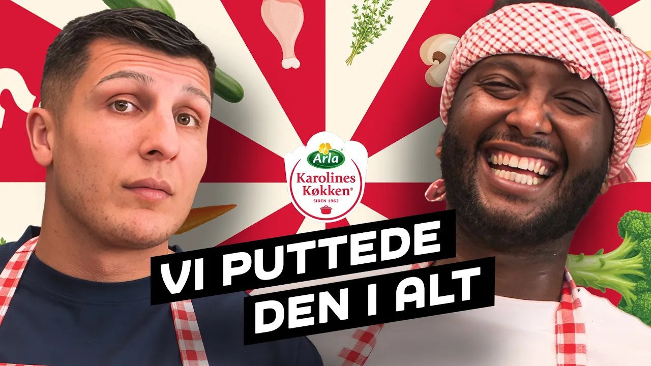Se Hav og Kamal bruge madlavningsfløden her