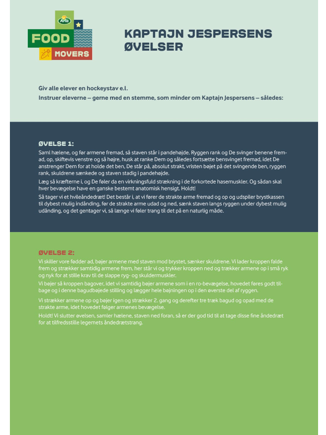 Kaptajn Jespersens øvelser