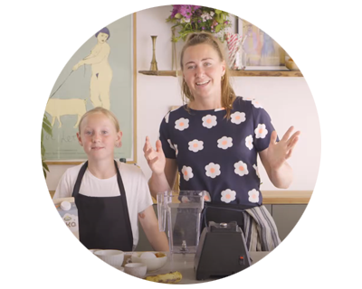 Børn bager selv