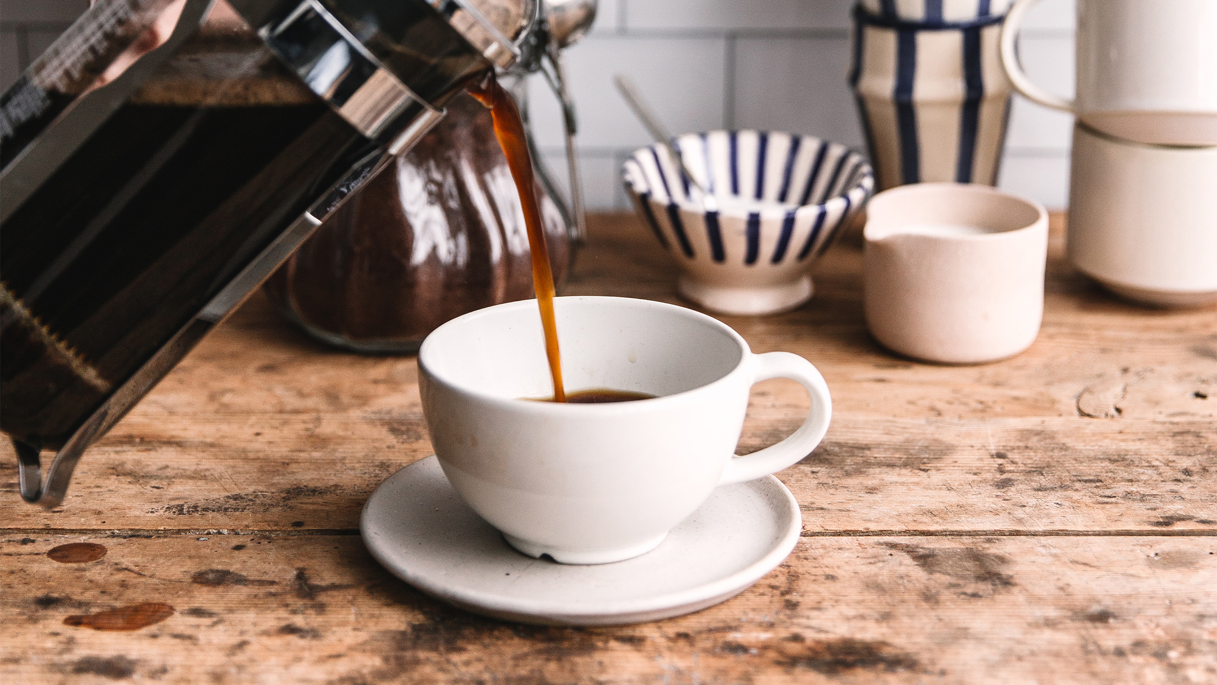 Kaffeopskrifter stempelkaffe