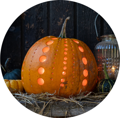 Skær flotte græskarlygter