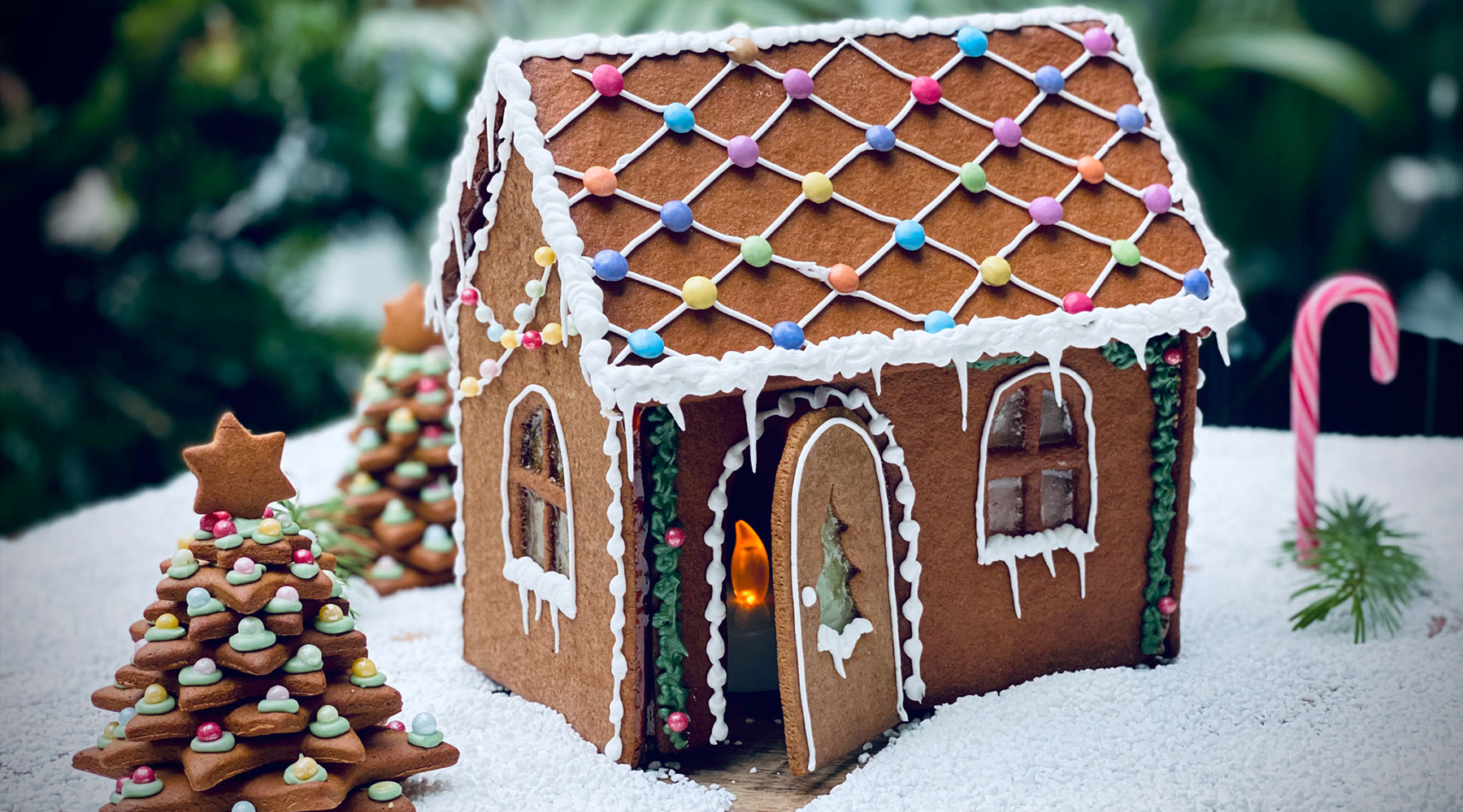 Kreativt peberkagehus