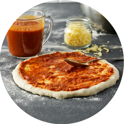 Tomatsauce til pizza