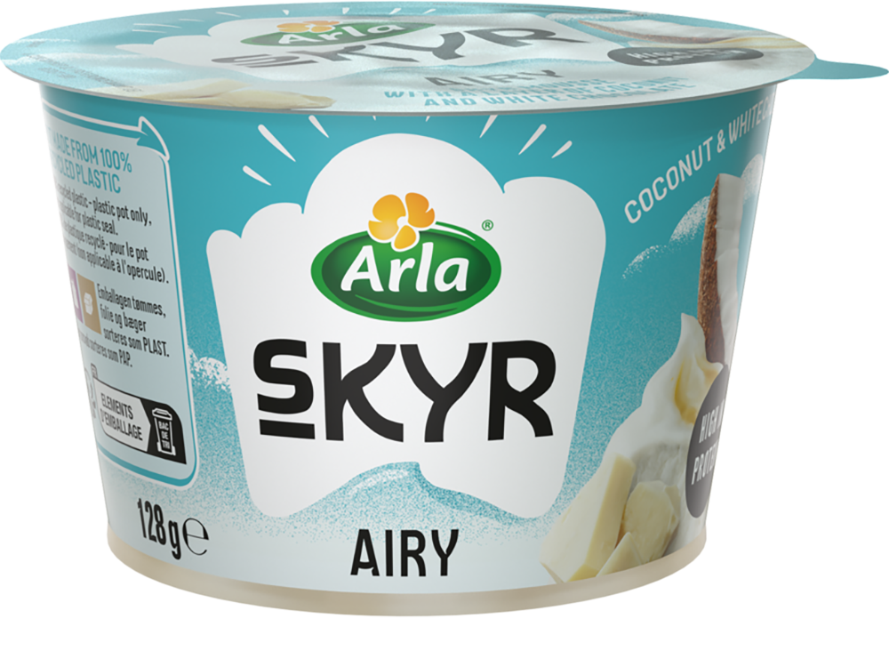 KOKOS OG HVID CHOKOLADE