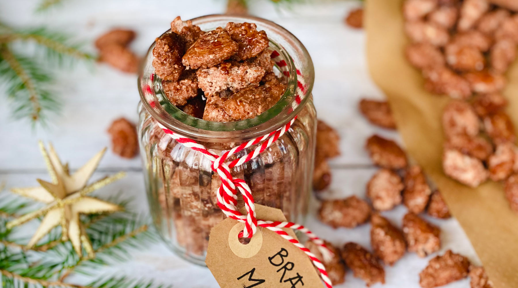 Hjemmelavede brændte mandler