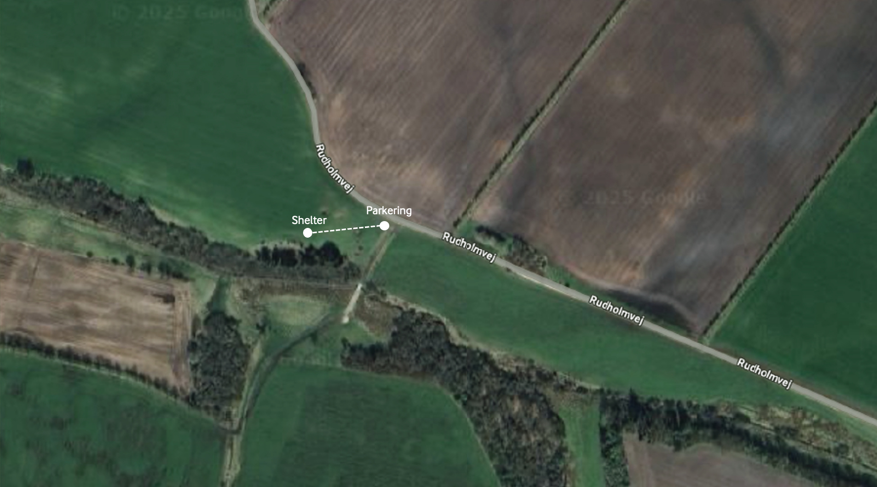 Her ligger shelteret