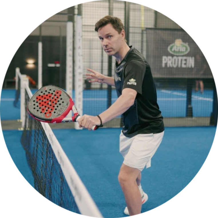 Lær at lave en flad baghånd